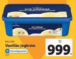 vaníliás jégkrém