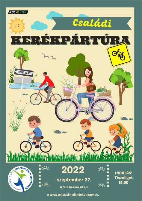 Családi kerékpártúra, szülő és gyermek vontatórúddal