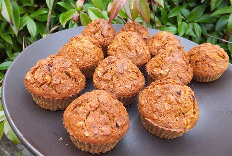 dió és zabpehely muffin alapanyagok