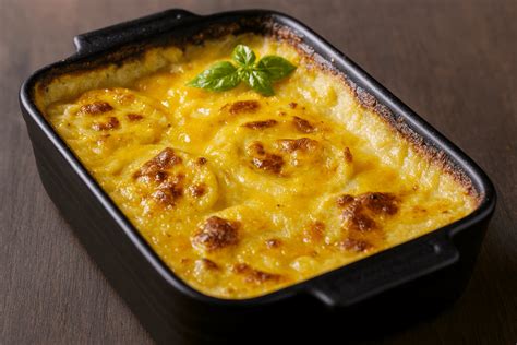 Aranybarna sajtréteg a rakott tésztán