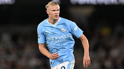Erling Haaland edzés közben