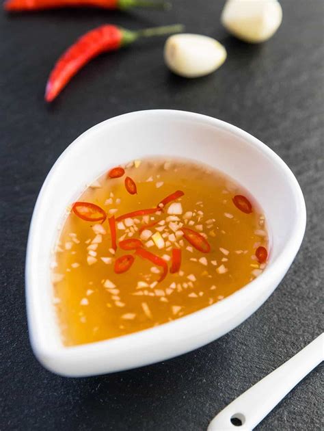 Vietnámi nuoc mam pha szósz összetevőkkel