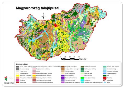 Magyarországi talajtípusok térképe