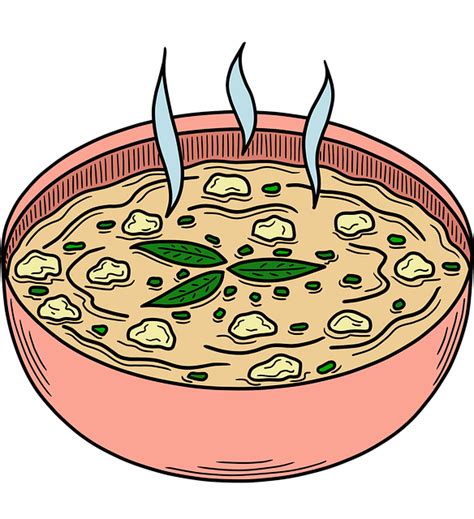 Wok étel illusztráció