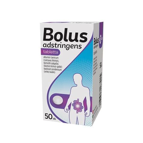 A Bolus Adstringens tabletta hatóanyagai és hatásmechanizmusa