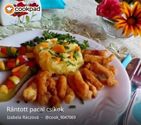 rántott pacal tányéron