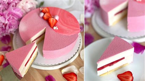 Gluténmentes epres mousse torta szeletelve