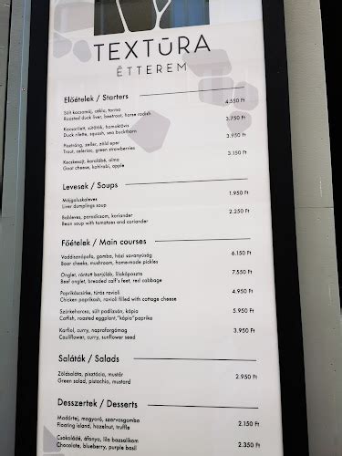 Textúra Étterem belsőépítészet