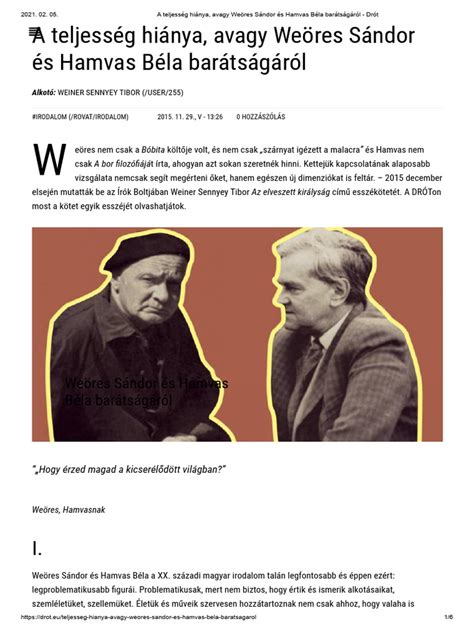 Hamvas Béla és Kemény Katalin
