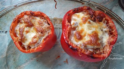 töltött kaliforniai paprika