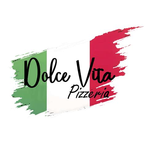 A Dolce Vita Pizzeria bejárata éjszakai világításban