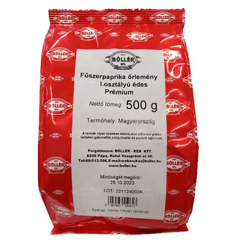 Különböző fűszerpaprika termékek