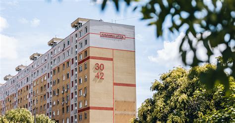 A Havanna lakótelep látképe a Fagylaltkirály környékén