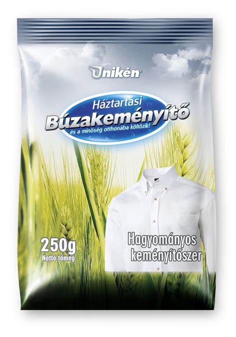 búzakeményítő mikroszkopikus képe és szemcseszerkezet