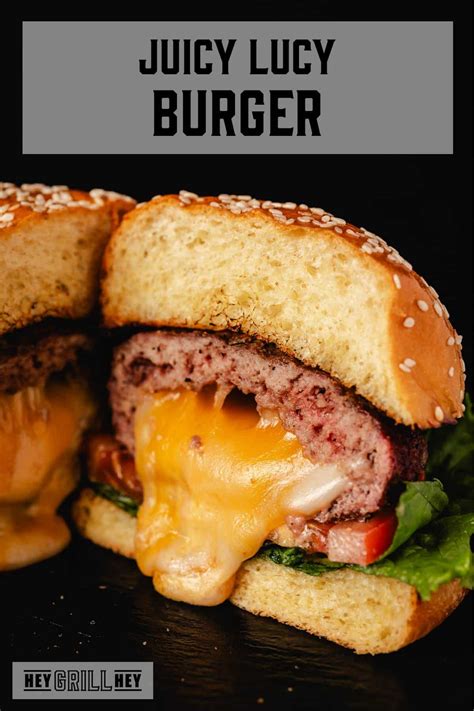 Kész Juicy Lucy burger