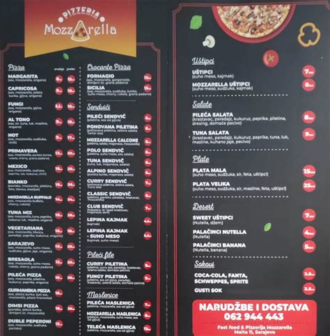 Mozzarella Pizzeria Gyula logó