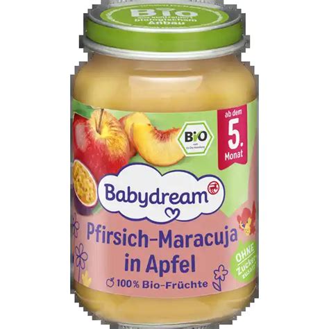 Babydream Bio gyümölcspürék választéka