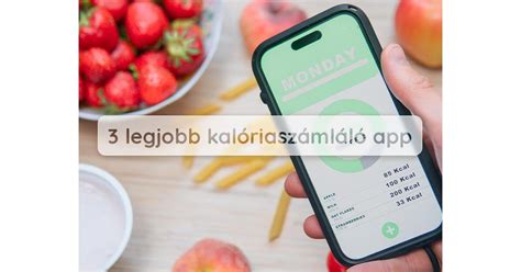 Kalóriaszámoló alkalmazás képernyőképe