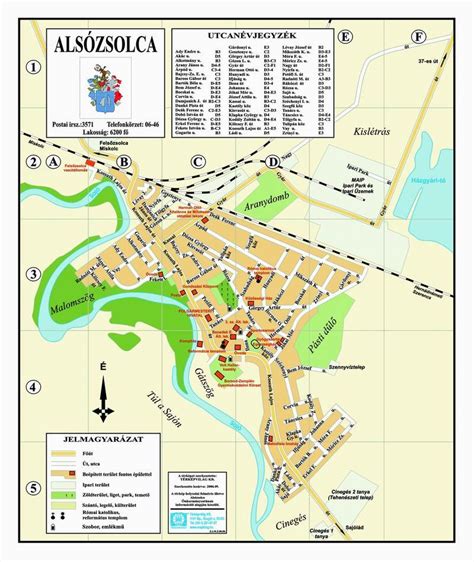 Alsózsolca térkép
