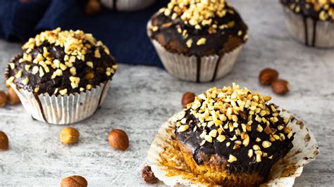 Mogyorókrémes muffin