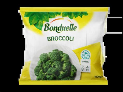 fagyasztott brokkoli csomagolás