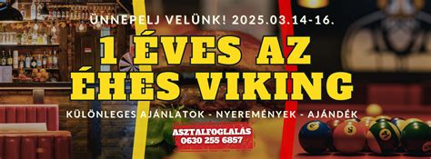 Éhes Viking étterem belső tér