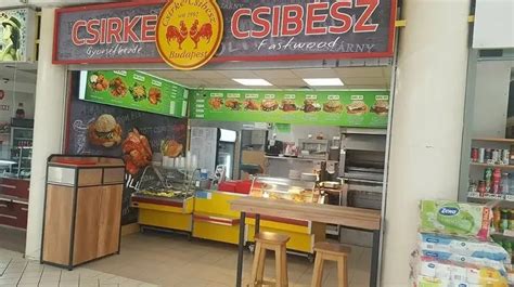 Csibész Csirke Faloda logó és ételválaszték