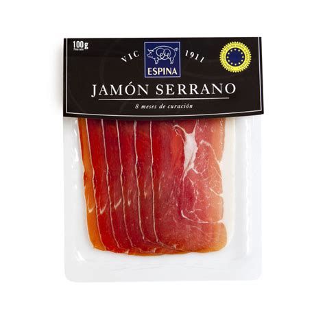 Vékonyra szeletelt Serrano sonka