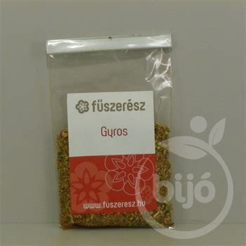 Különböző fűszerek gyros készítéséhez