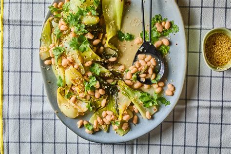 Gyömbéres pak choi saláta hozzávalók