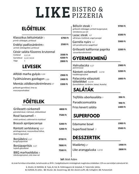 A Császári Pizzeria különleges pizza kínálata