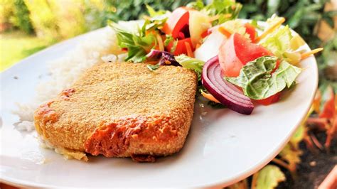Paleo rántott hal elkészítése és panírozása