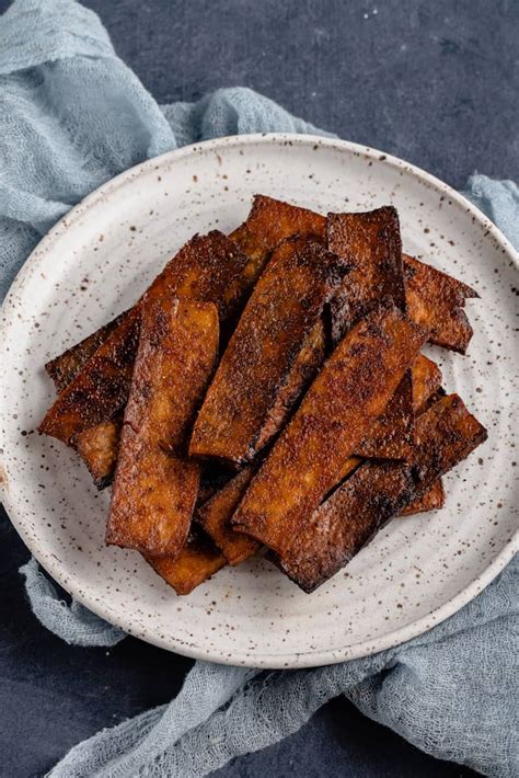 Tofu bacon rizottón