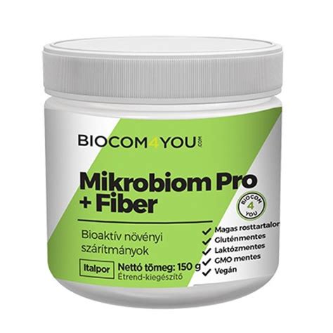 A Mikrobiom Pro 35 növényi összetevőjének kollázsa