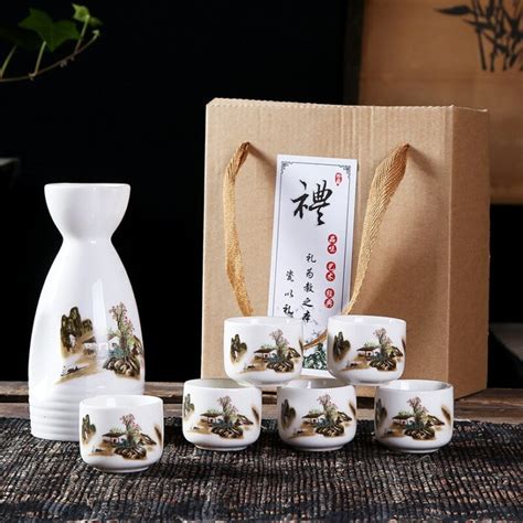 Hagyományos japán sake szett