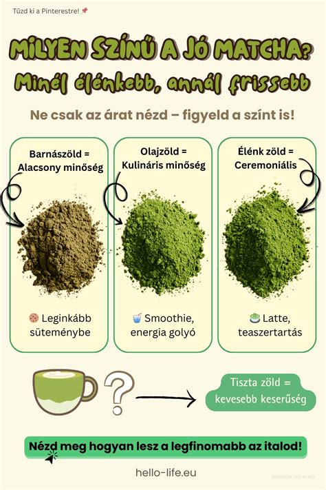 különböző matcha tálak