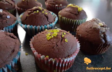 Kakaós muffin alapanyagok