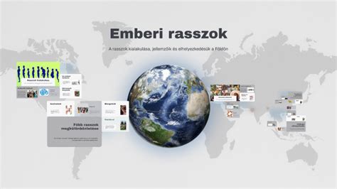 Az emberi rasszok elterjedése a világban