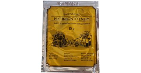 Pektinbontó enzimek hatásmechanizmusa