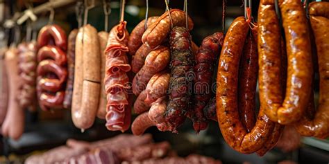 Selection of artisanal sausages