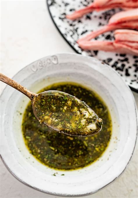 rosemary and garlic marinade