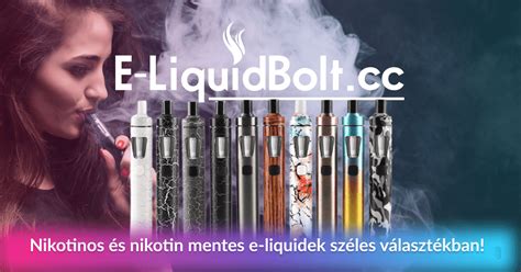 Különböző nikotintartalmú e-liquidek üvegei
