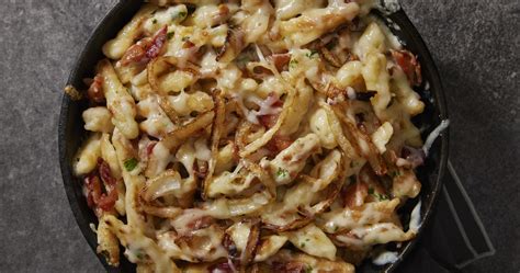 bacon hagymás tészta recept