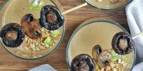 grillezett portobello gomba szeletek