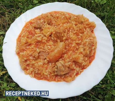 tonkacu tálalása rizzsel és káposztával