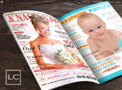 egyedi formátumú gasztronómiai magazin borítója
