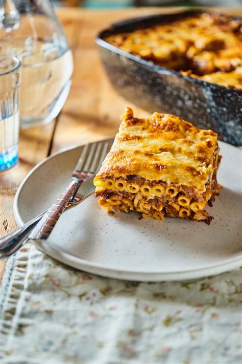 Rétegezett lasagne a sütőben