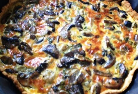 gombás quiche