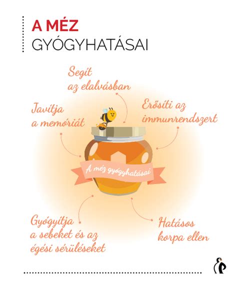 A méz jótékony hatásai infografika