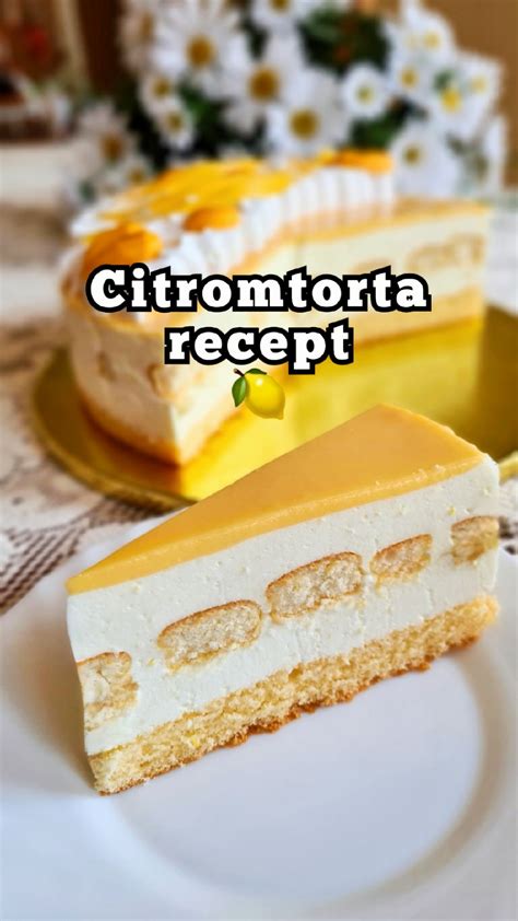 citromtorta díszítési ötletek
